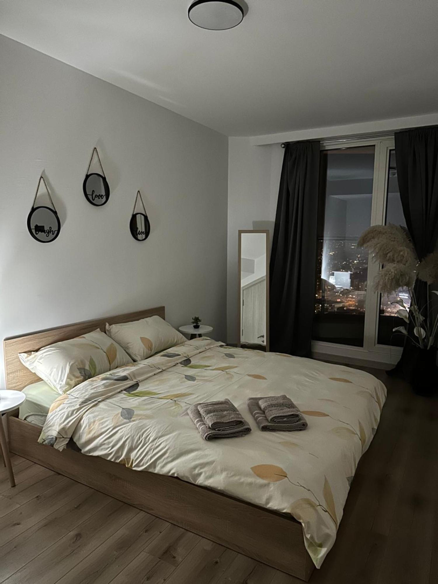Cevahir Sky City Apartment With Spa, Pool & Fitness Included Skopje Exteriör bild
