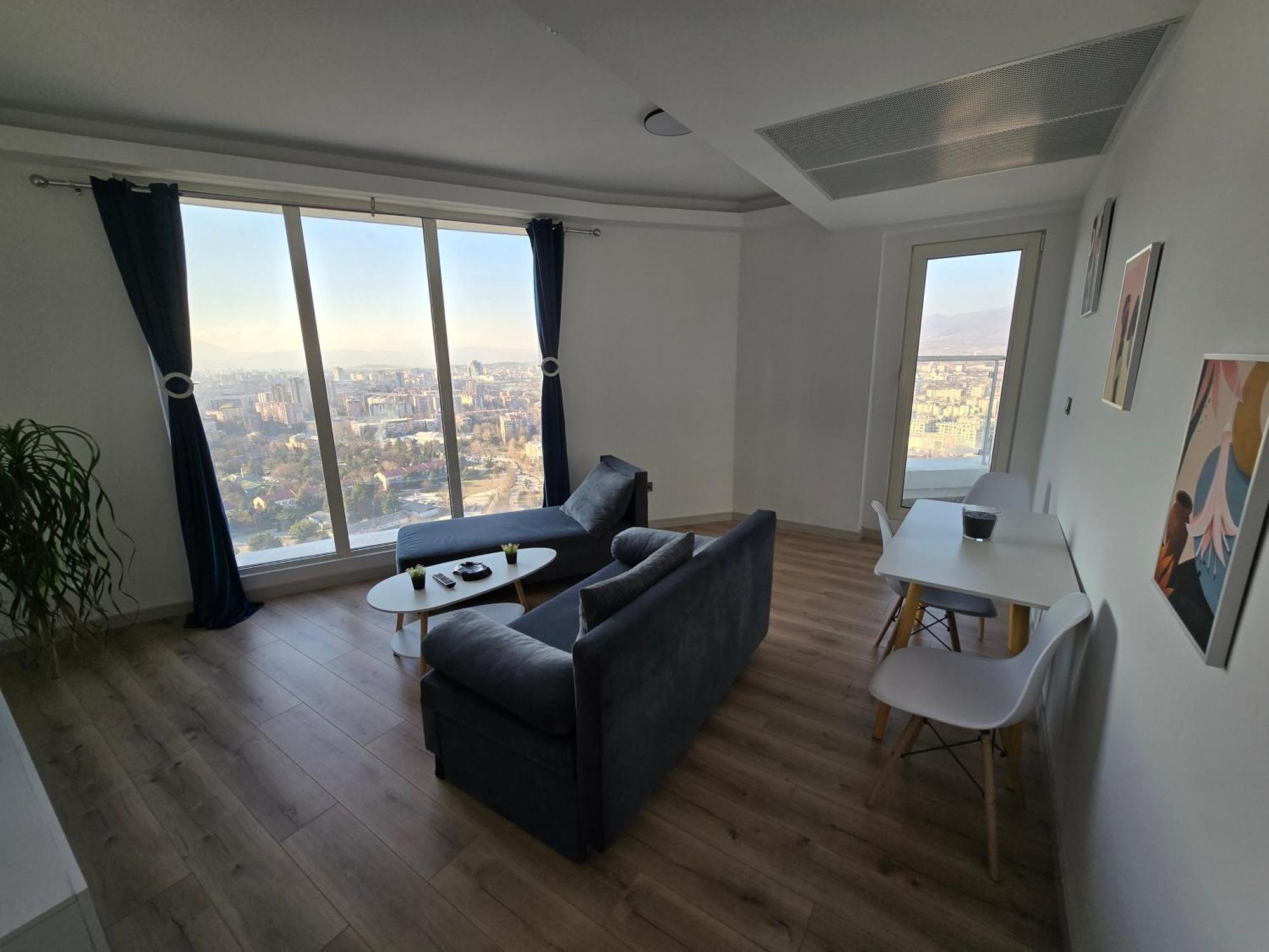 Cevahir Sky City Apartment With Spa, Pool & Fitness Included Skopje Exteriör bild