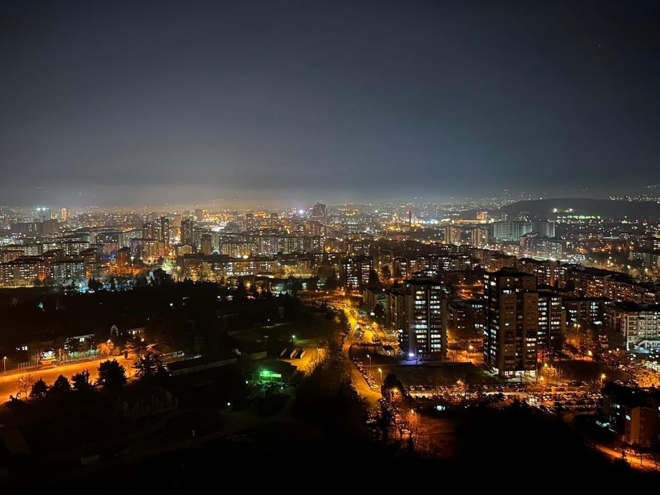Cevahir Sky City Apartment With Spa, Pool & Fitness Included Skopje Exteriör bild