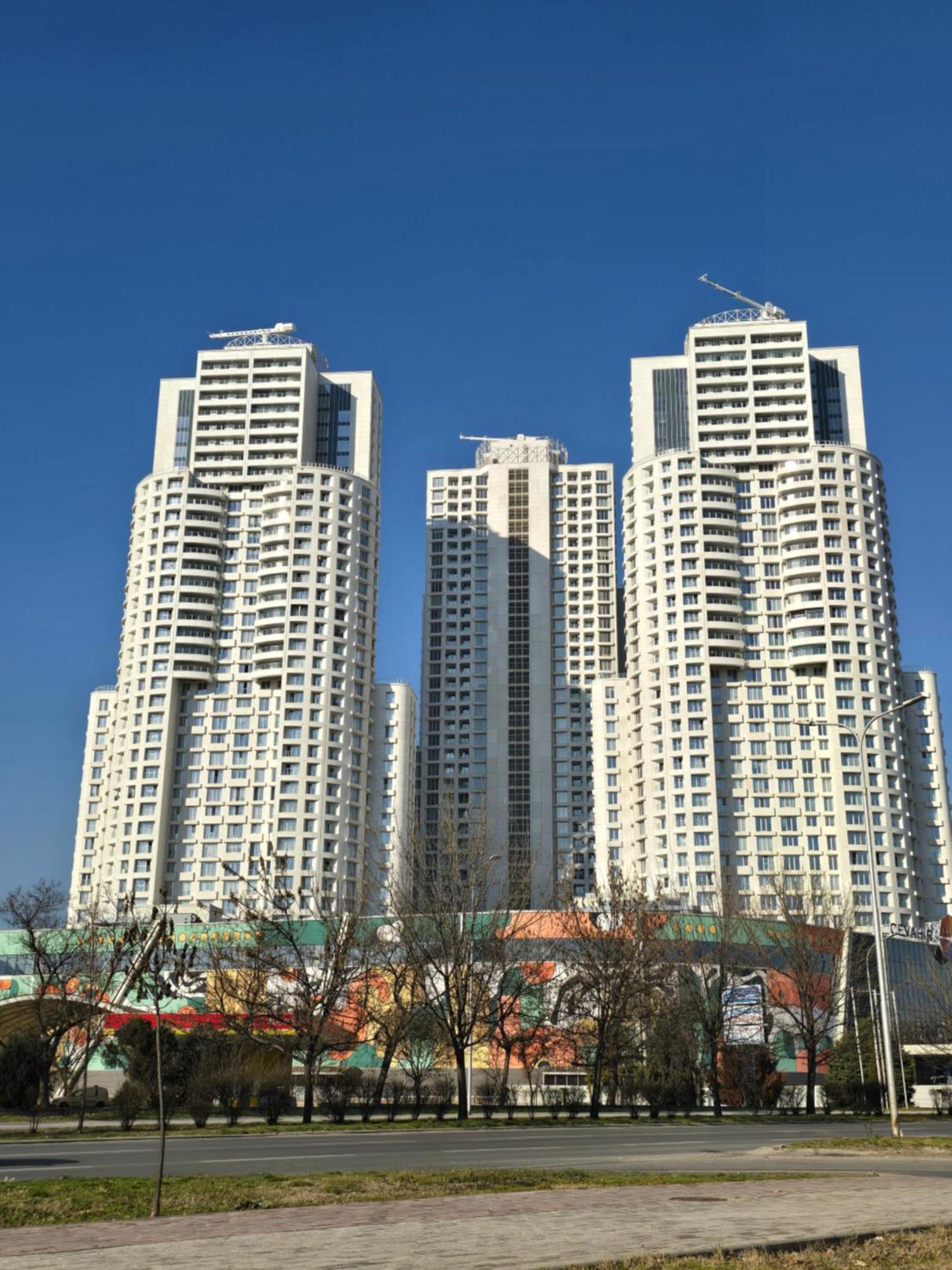 Cevahir Sky City Apartment With Spa, Pool & Fitness Included Skopje Exteriör bild
